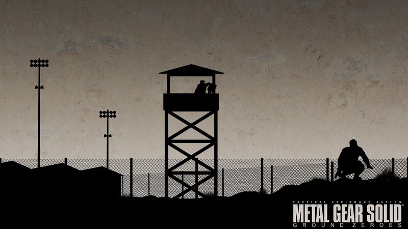 Silhouette of Guard Tower