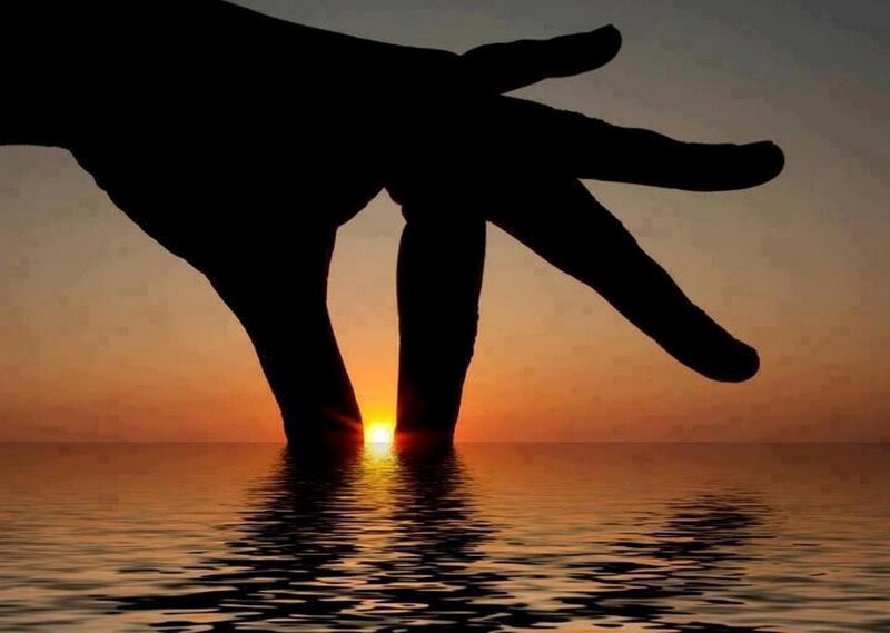 Silhouette of Hand