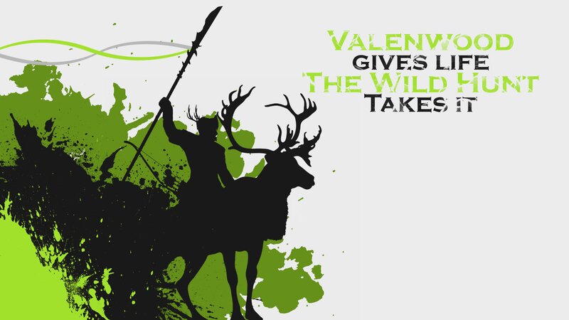 Silhouette of Hunter and Deer