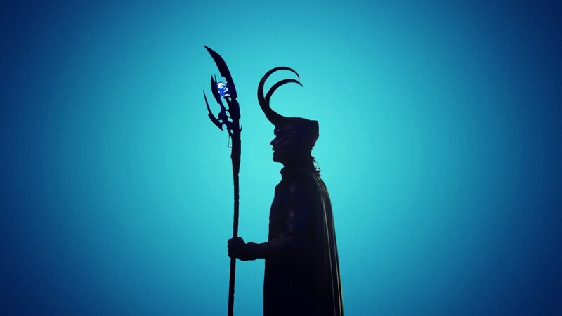 Silhouette of Loki