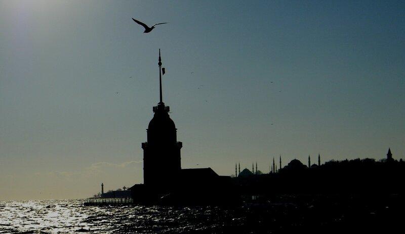 Silhouette of Maiden's Tower