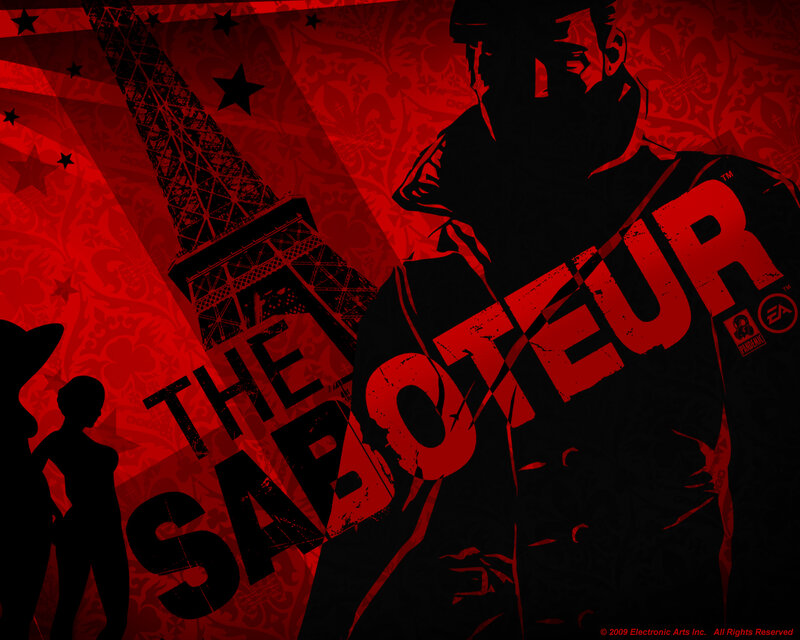 Silhouette of Man and Women — Red