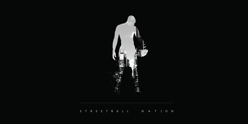 Silhouette of Man — Black, Dramatic, Night