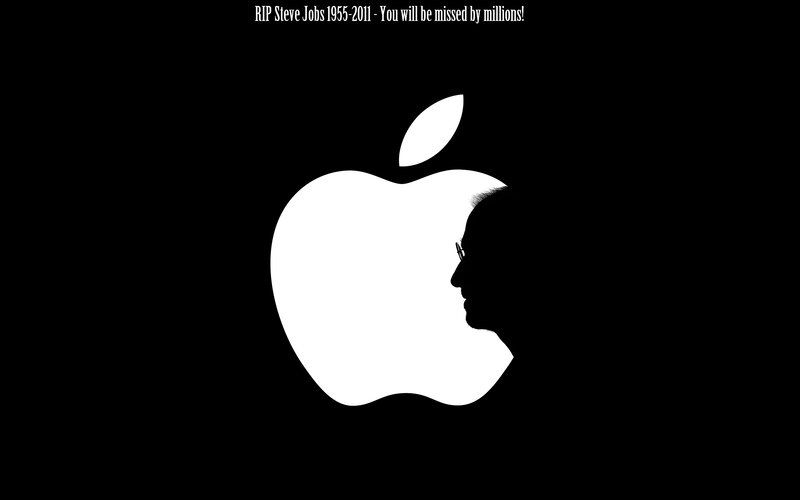 Silhouette of Man — Black