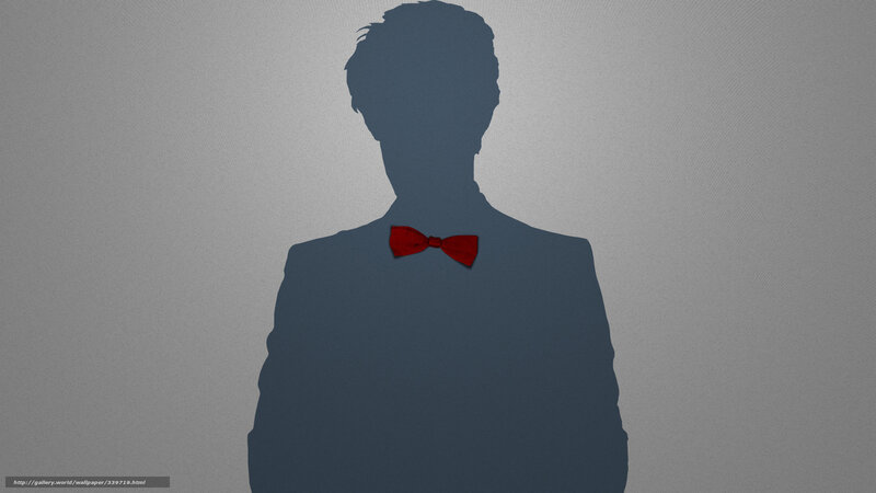 Silhouette of Man — Gray, Dramatic