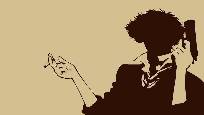 Silhouette of Man Holding Gun