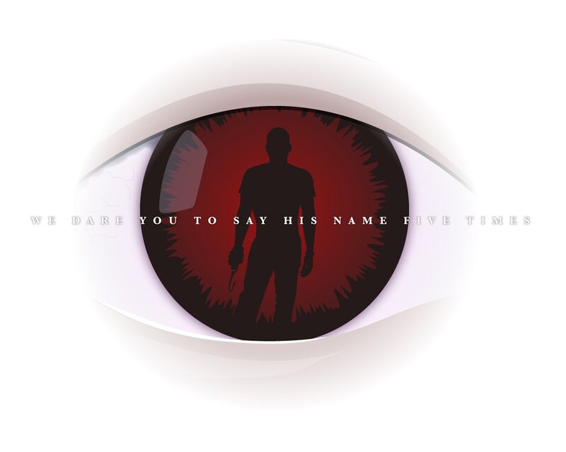 Silhouette of Man in Eye