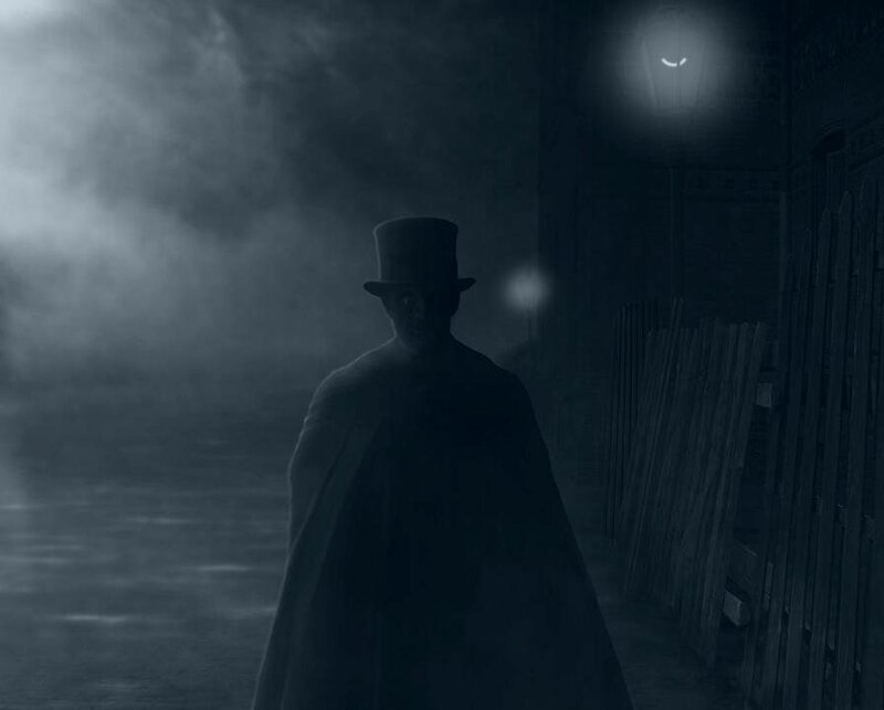 Silhouette of Man in Top Hat