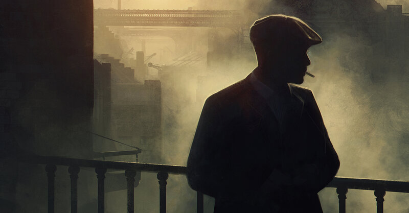 silhouette of man on balcony