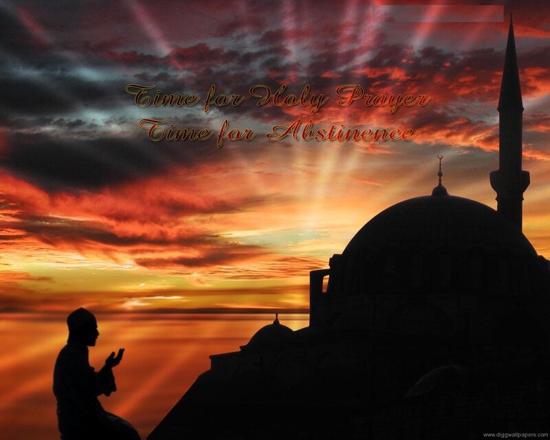 Silhouette of Man Praying