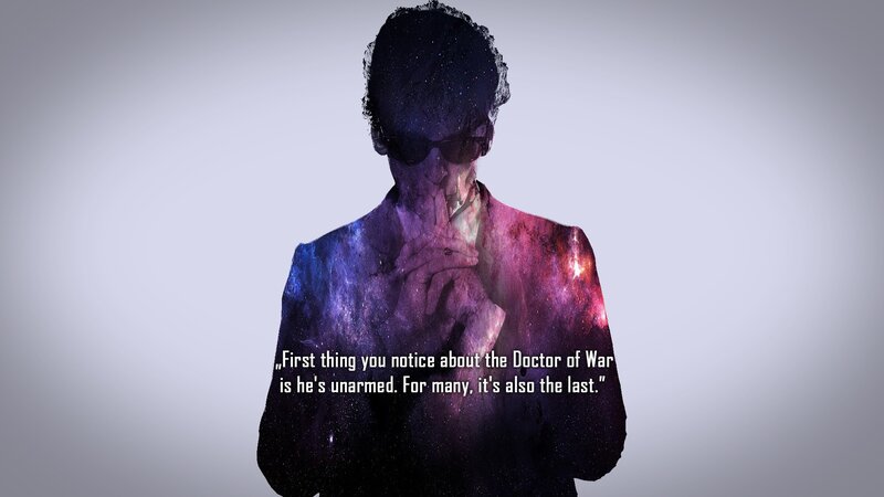 Silhouette of Man — Purple