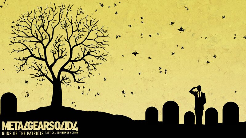 Silhouette of Man Saluting