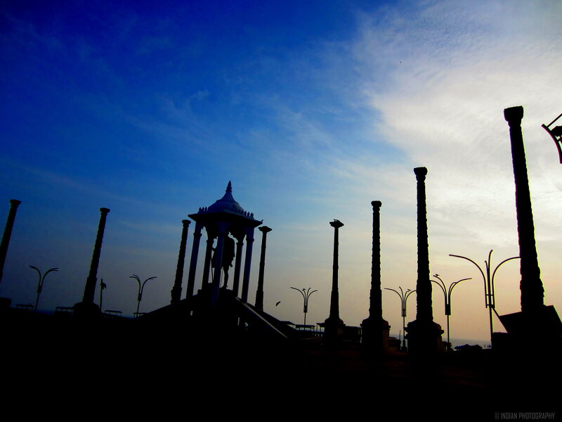 Silhouette of Monument