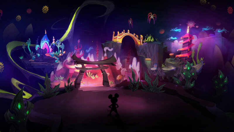Silhouette of Mouse Character