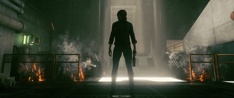 Silhouette of Person — Black, Dramatic, 3d Render