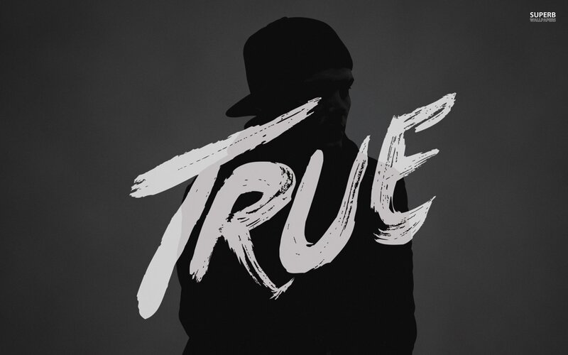 Silhouette of Person — Black, Dramatic, Digital Art, Hat, Text