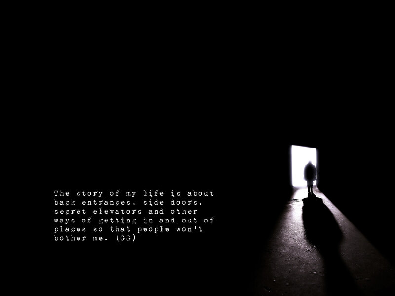 Silhouette of Person — Black, Dramatic, Night, Photograph, Door