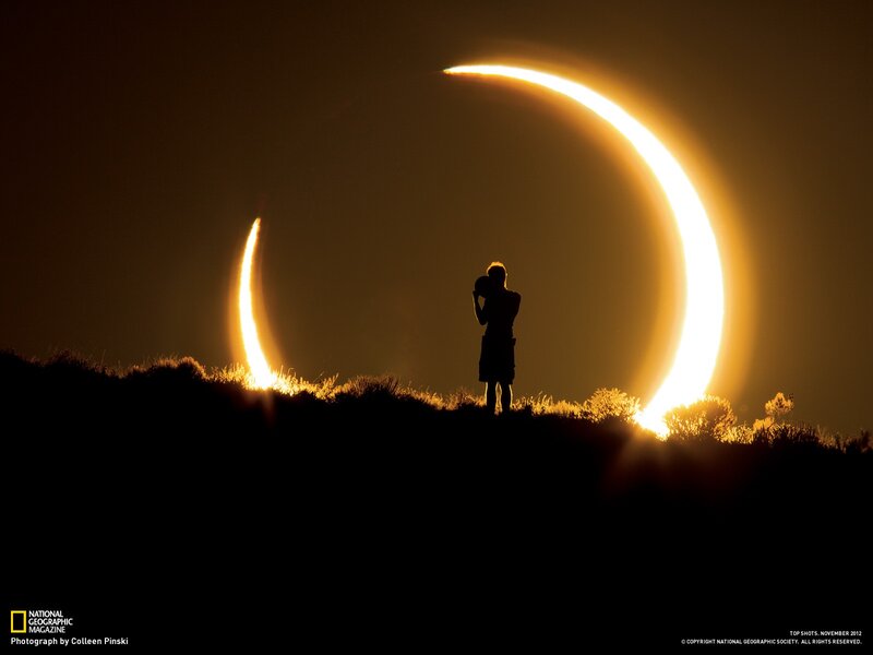 Silhouette of Person — Black, Dramatic, Night, Photograph, Eclipse, Grass