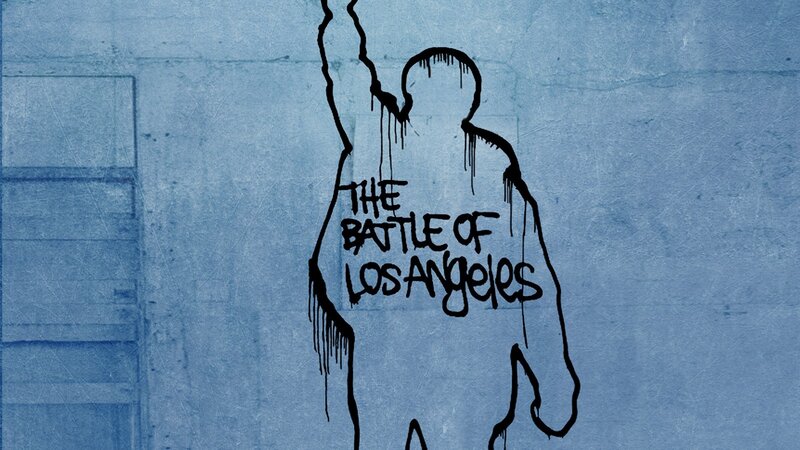 Silhouette of Person — Blue, Dramatic, Illustration, Graffiti