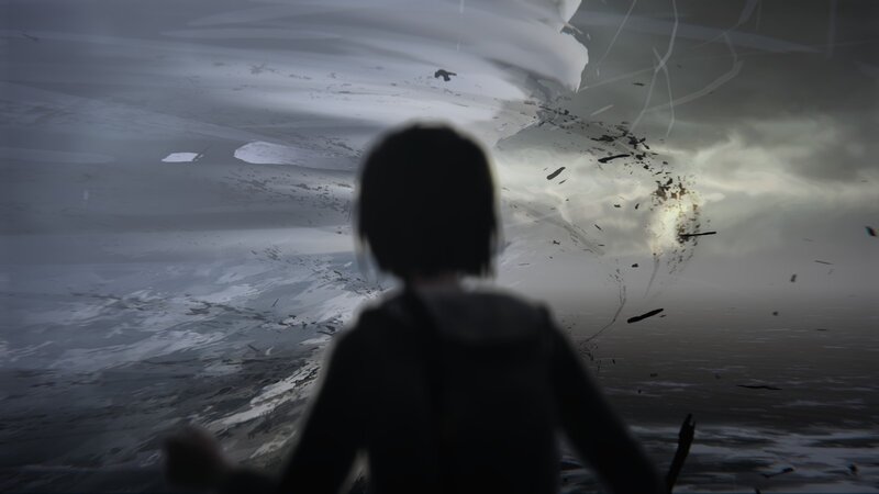 Silhouette of Person — Gray, Dramatic, 3d Render