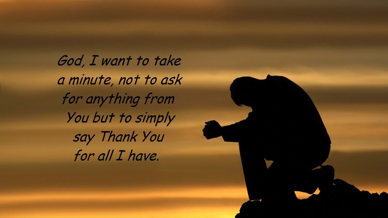Silhouette of Person Praying — Orange