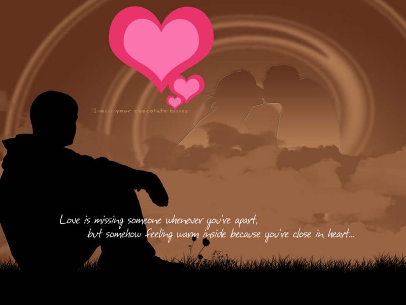 Silhouette of Person Sitting — Brown, Sentimental