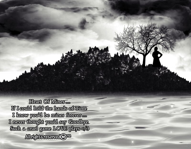 Silhouette of Person under Tree — Black, Dramatic, Night