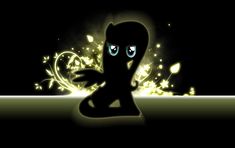 Silhouette of Pony Character