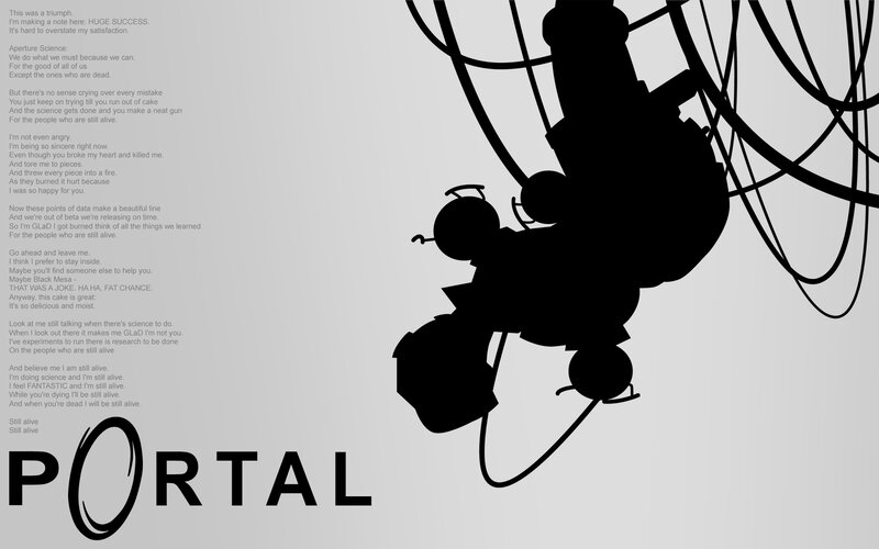 Silhouette of Robot — Black, Dramatic