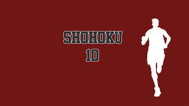 Silhouette of Runner — Red, Determined