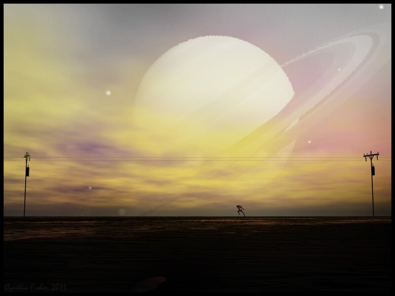 Silhouette of Runner