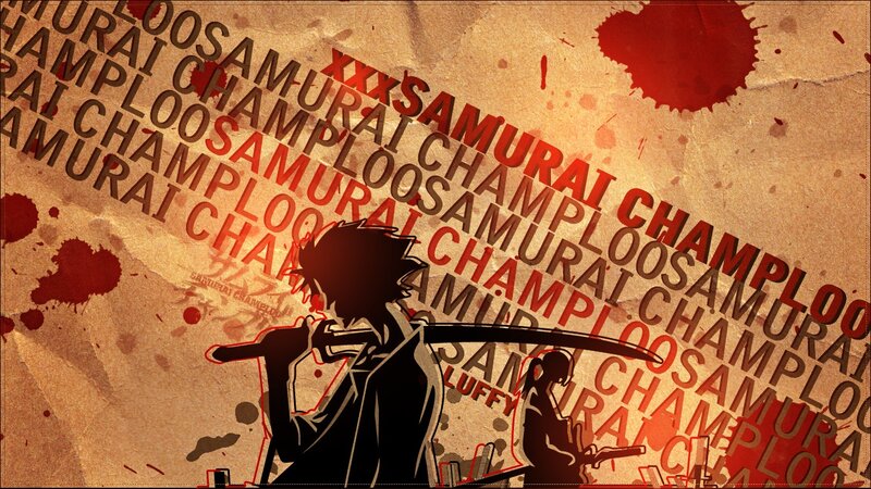 Silhouette of Samurai Warrior — Brown