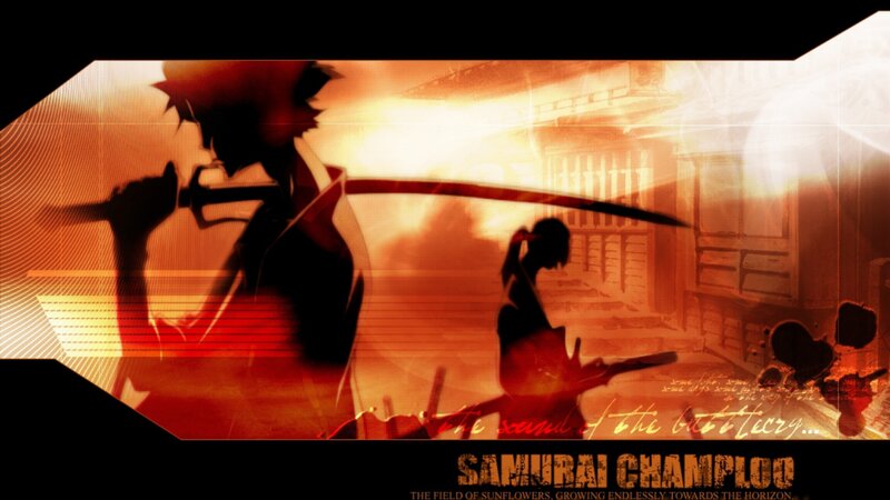 Silhouette of Samurai Warriors