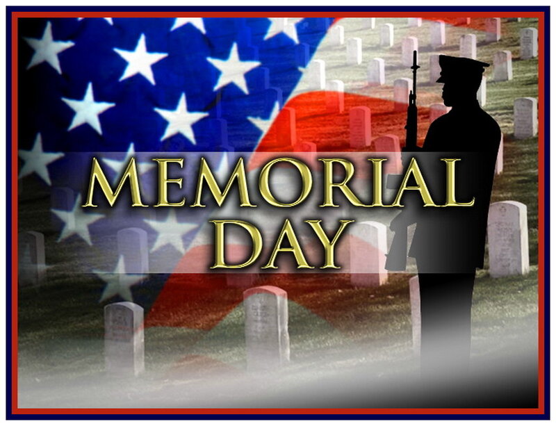 Silhouette of Soldier at Graves