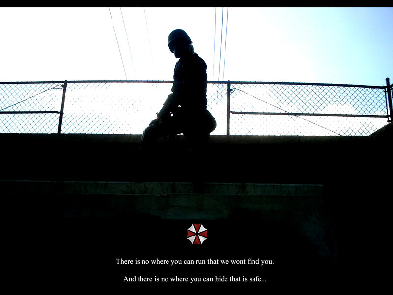 silhouette of soldier on bridge