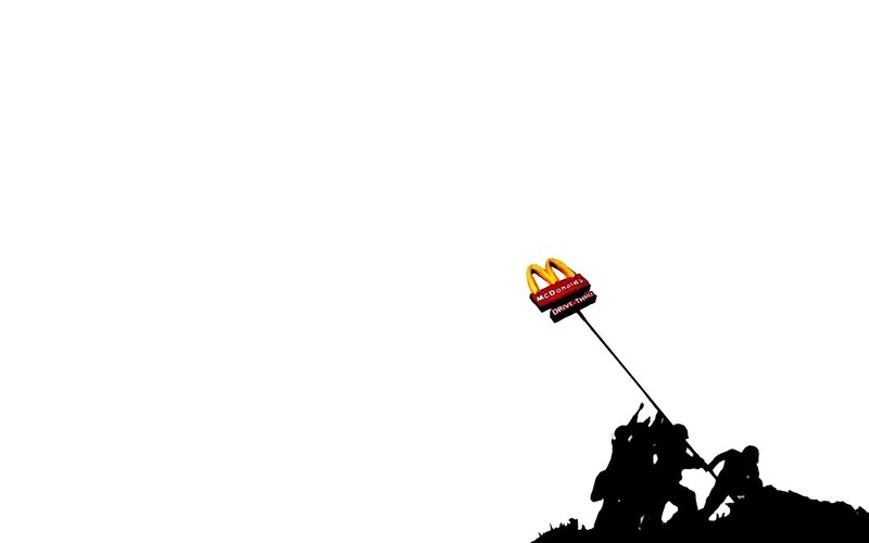 Silhouette of Soldiers