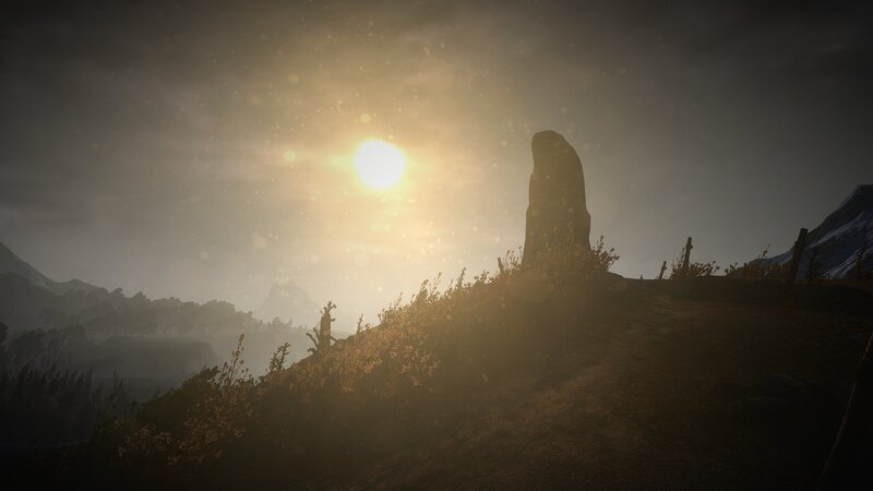 Silhouette of Standing Stone