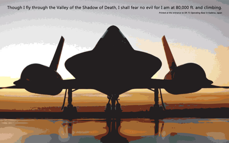 Silhouette of stealth aircraft