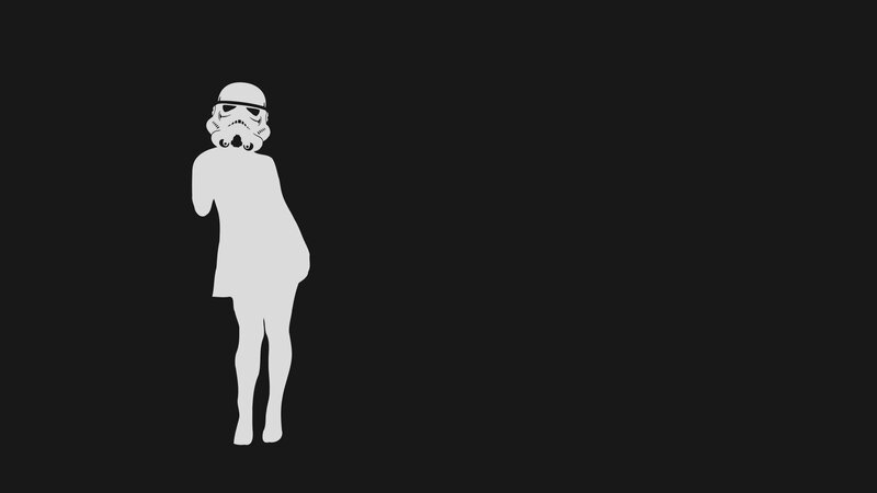 Silhouette of Stormtrooper