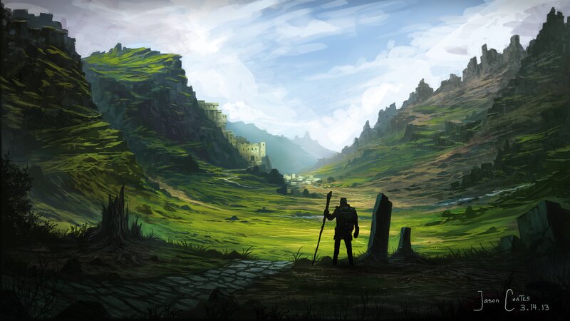 Silhouette of Traveler