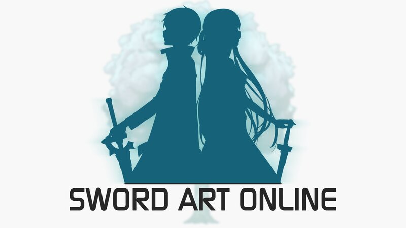 Silhouette of Two Characters — Teal