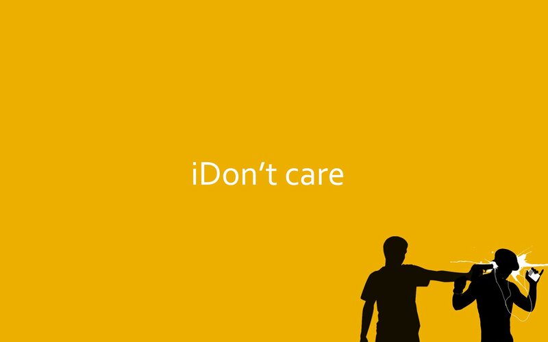 Silhouette of Two People — Yellow