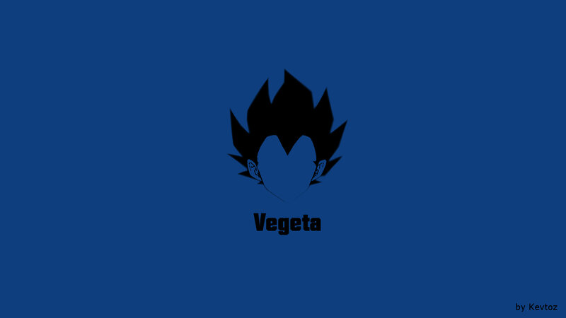 Silhouette of Vegeta