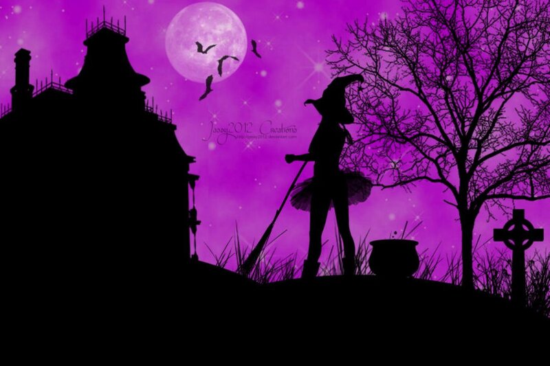 Silhouette of Witch