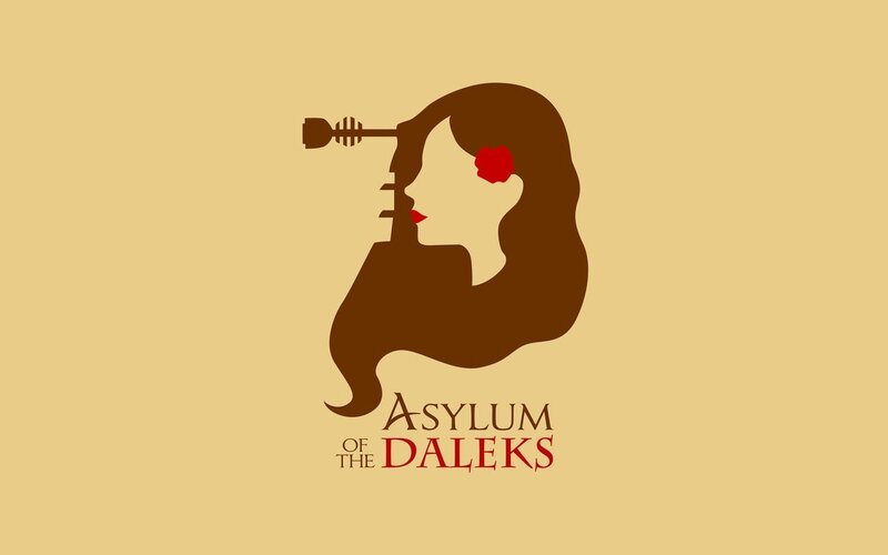Silhouette of Woman — Brown, Dramatic, Vector Art