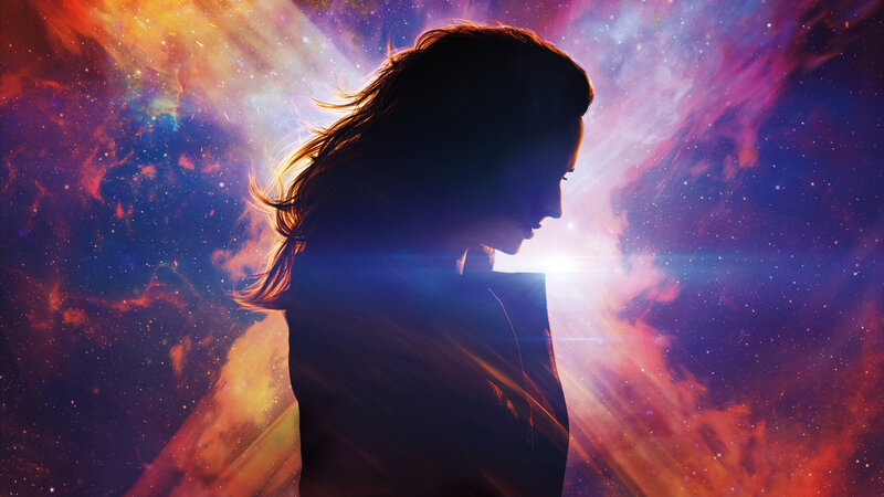Silhouette of Woman — Purple, Dramatic, Digital Art, Cosmos