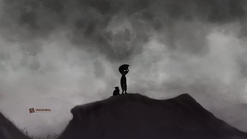 silhouette on a hilltop