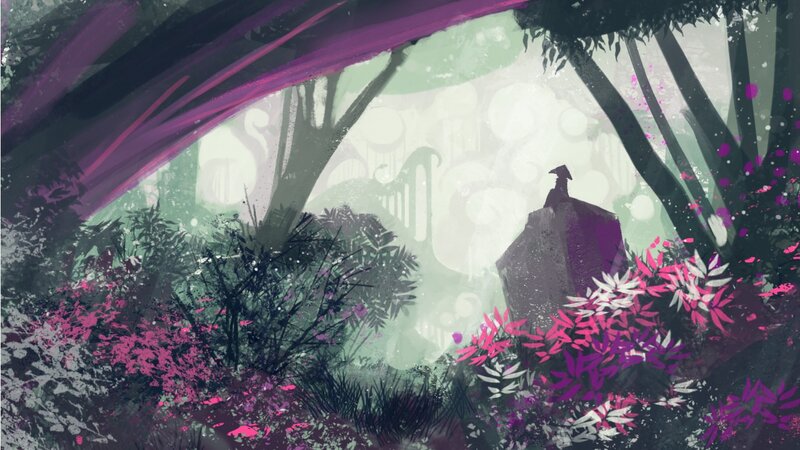 Silhouette on a Rock