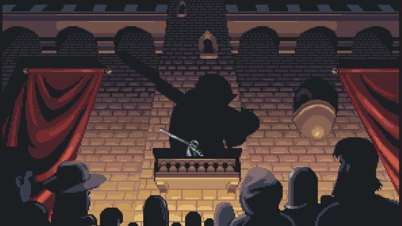 Silhouette on Stage — Black