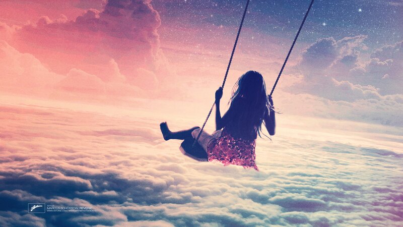 Silhouette on Swing